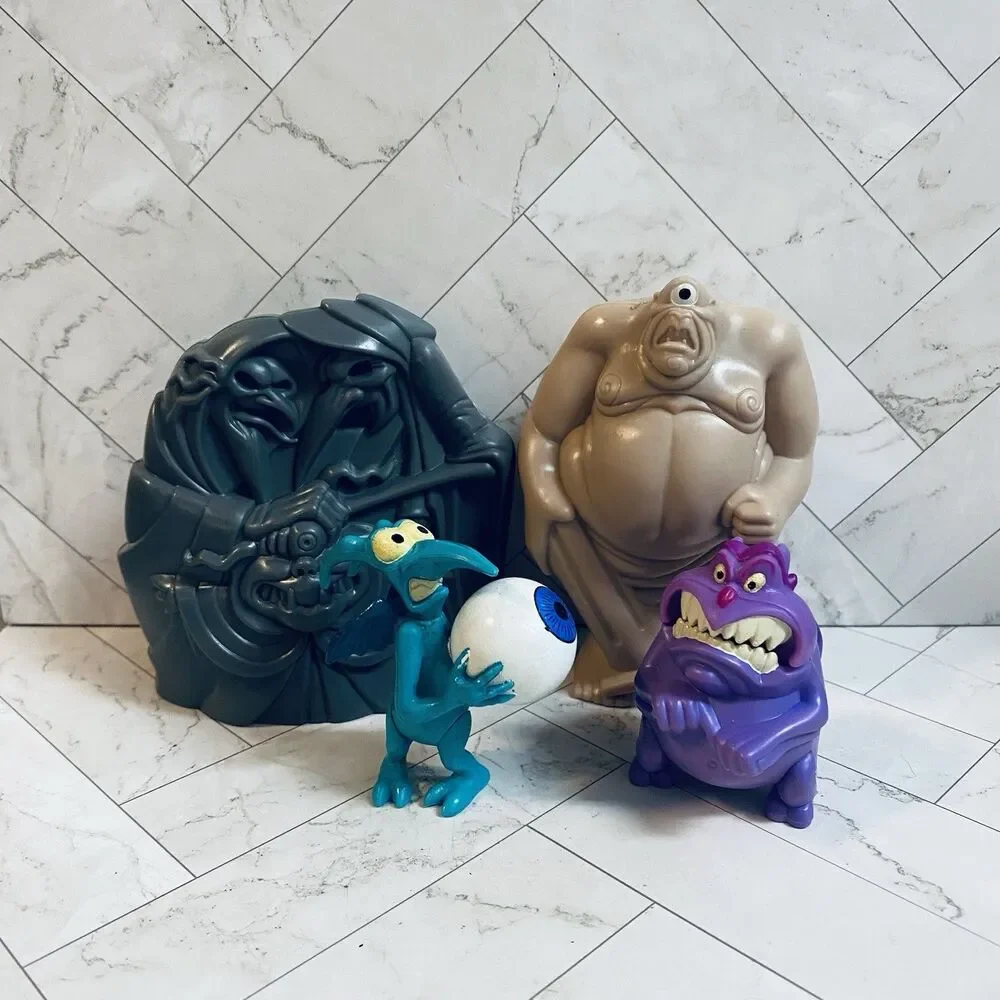 Vintage 1996 Mixed Lot of 4 McDonalds Happy Meal Disney Hercules Toys